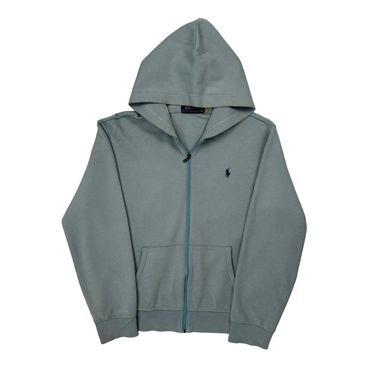 Polo By Ralph Lauren Hoodie - Large Blue Cotton