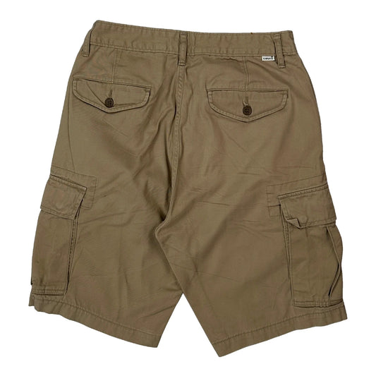 Vintage Levis Cargo Shorts - 29W 11L Beige Cotton
