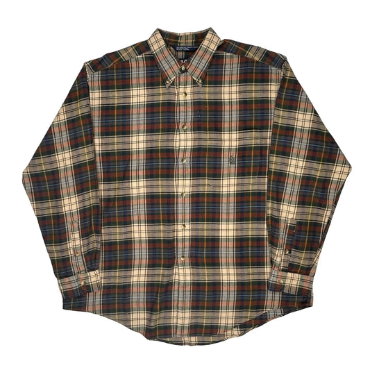 Vintage Nautica Checked Shirt - XL Multicoloured Cotton