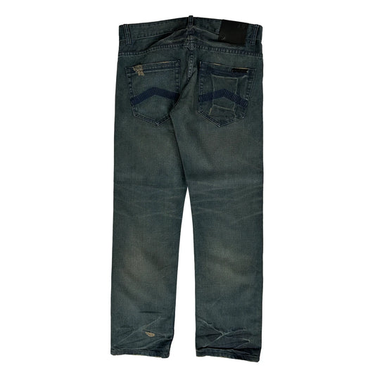 Vintage Armani Exchange Jeans - 32W 29L Dark Wash Denim