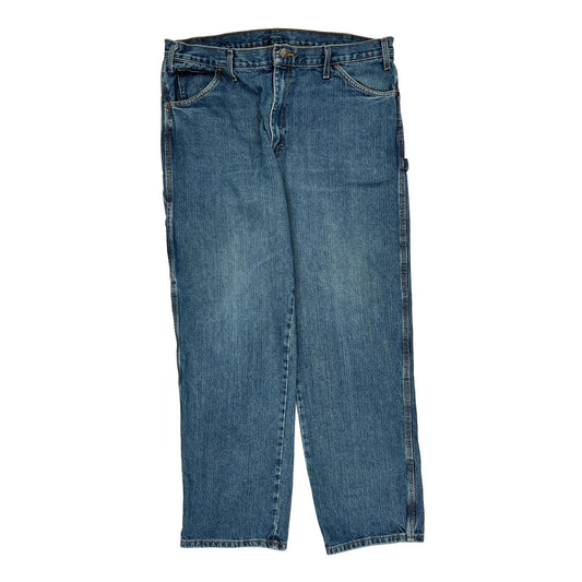 Dickies Carpenter Jeans - 38W 32L Blue Cotton
