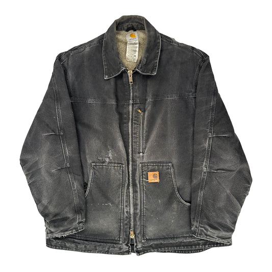 Vintage Carhartt Jacket - Large Black Cotton