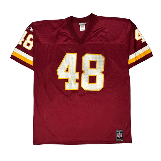 Washington Redskins Reebok Nfl Jersey - XL Burgundy Nylon
