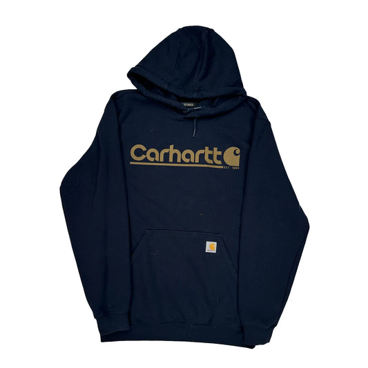 Carhartt Hoodie - Medium Navy Cotton