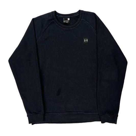 Under Armour Sweatshirt - XL Black Cotton Blend