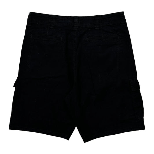 Vintage Wrangler Cargo Shorts - 32W 11L Black Cotton