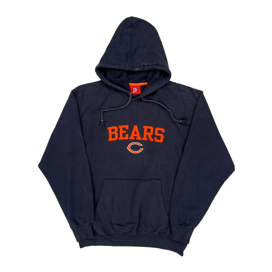 Bears Nfl Hoodie - Large Navy Cotton