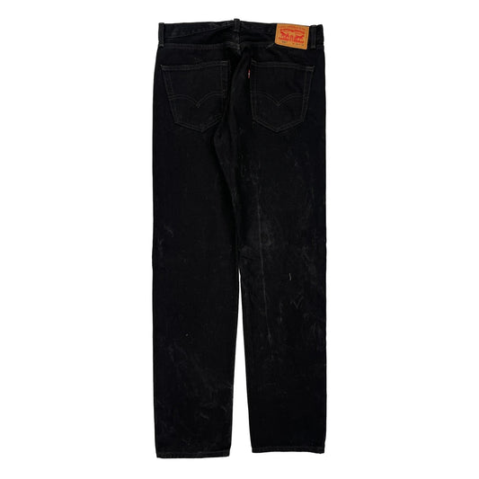 Levis Jeans - 34W 32L Black Cotton