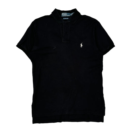 Polo By Ralph Lauren Polo Shirt - Small Black Cotton