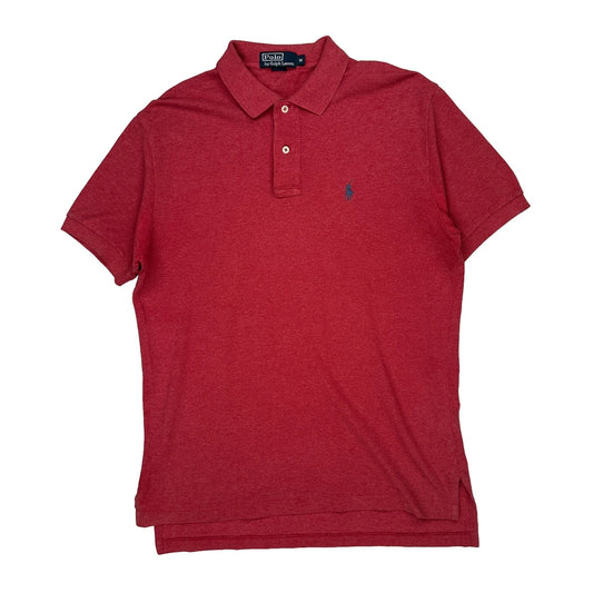 Polo By Ralph Lauren Polo Shirt - Medium Red Cotton