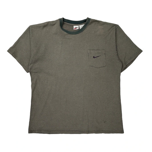 Nike T-Shirt - XL Green Cotton