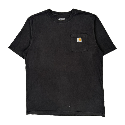 Carhartt Tall T-Shirt - Large Black Cotton
