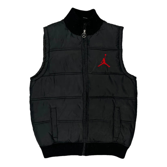 Age 10-12 Jordan Gilet - Medium Black Polyester