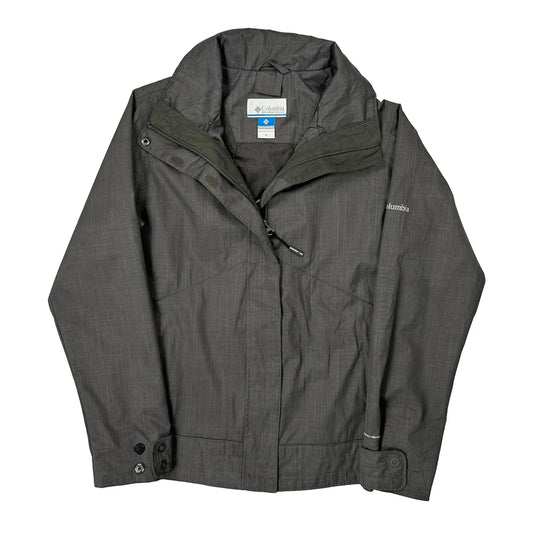 Vintage Columbia Jacket - Medium Grey Polyester