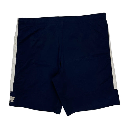 Nike Sport Shorts - Large Navy Polyester