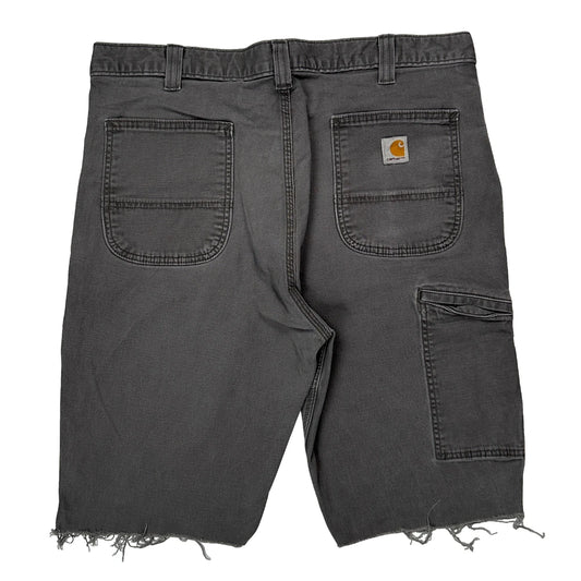 Carhartt Carpenter Shorts - 38W 12L Grey Cotton