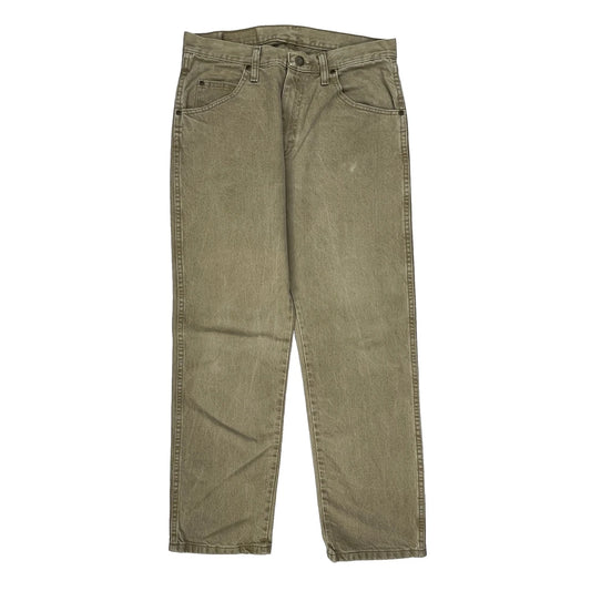 Wrangler Jeans - 32W 30L Beige Cotton