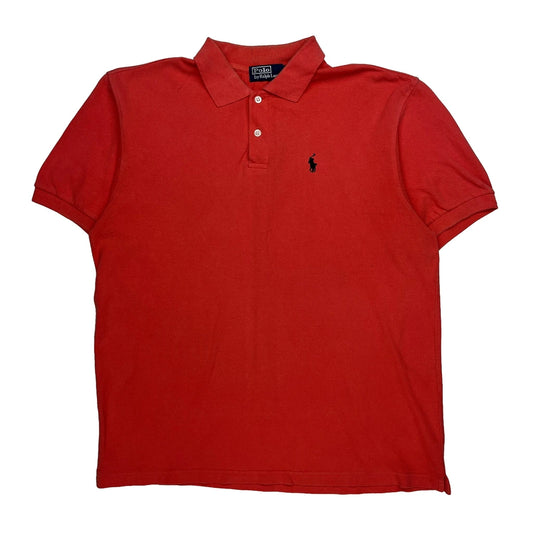 Vintage Polo By Ralph Lauren Polo Shirt - XL Red Cotton