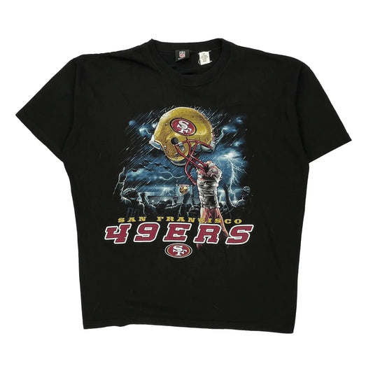San Francisco 49Ers Nfl T-Shirt - 2XL Black Cotton