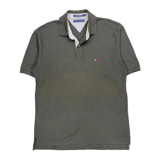 Tommy Hilfiger Polo Shirt - XL Green Cotton