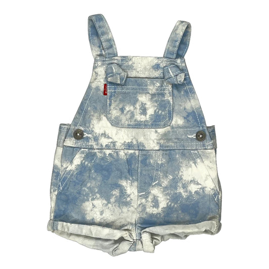 Age 3 Months Oshkosh Tie-Dye Dungarees - 3XS Blue Cotton