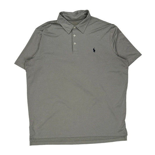 Polo By Ralph Lauren Polo Shirt - XL Grey Polyester