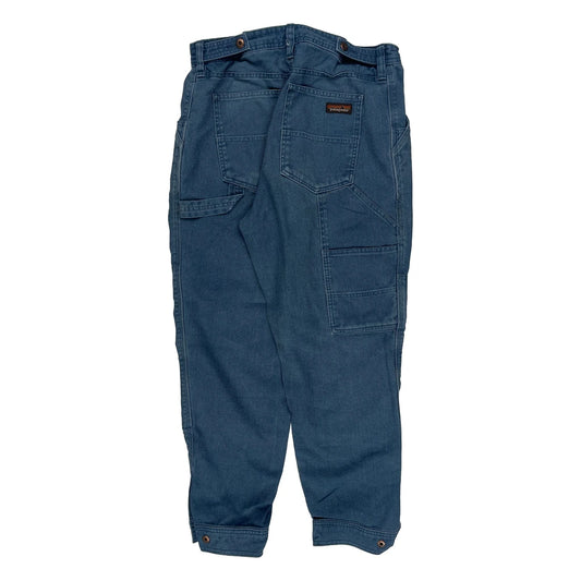 Patagonia Cargo Trousers - 30W 26L Blue Cotton