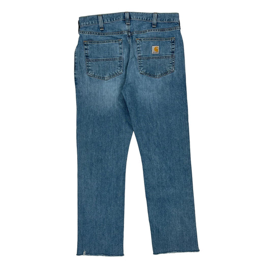 Carhartt Jeans - 32W 30L Blue Cotton Blend
