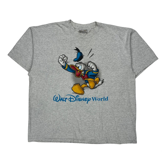 Walt Disney World Disney Cartoon T-Shirt - XL Grey Cotton