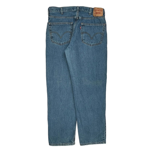 550 Levis Jeans - 36W 31L Blue Cotton