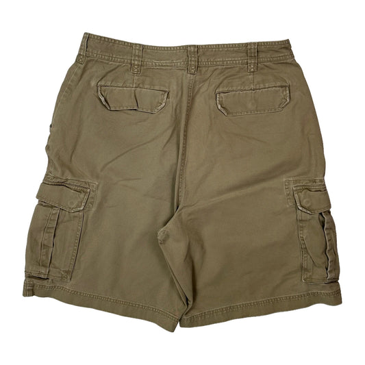 Vintage Tommy Hilfiger Cargo Shorts - 34W 10L Khaki Cotton