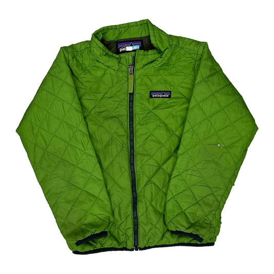 Age 5 Patagonia Jacket - XS Green Polyester