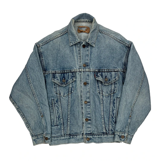 Levis Denim Jacket - Large Blue Denim