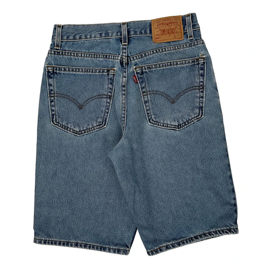 Levis Denim Shorts - 28W 11L Blue Cotton