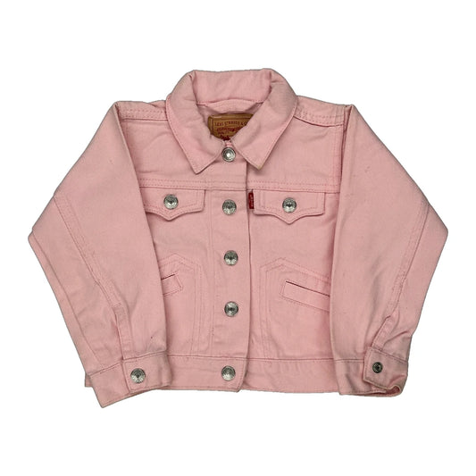 Age 2 Levis Denim Jacket - XS Pink Cotton