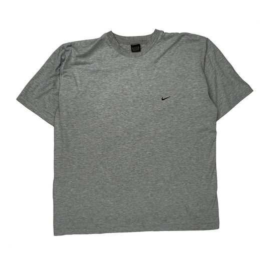 Nike T-Shirt - XL Grey Cotton