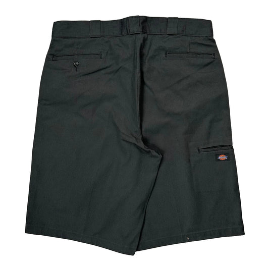 Dickies Baggy Shorts - 36W 11L Black Polyester