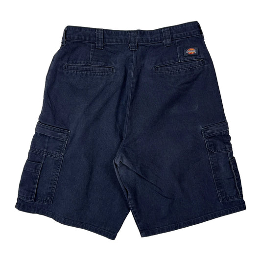Vintage Dickies Cargo Shorts - 30W 11L Navy Cotton