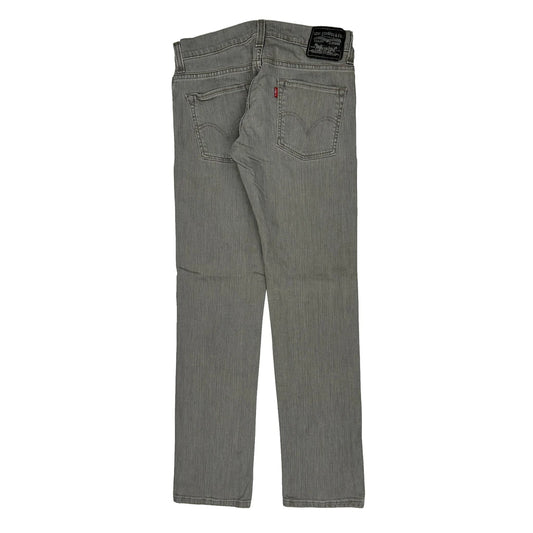 Vintage 511 Levis Skinny Jeans - 32W 33L Grey Cotton Blend