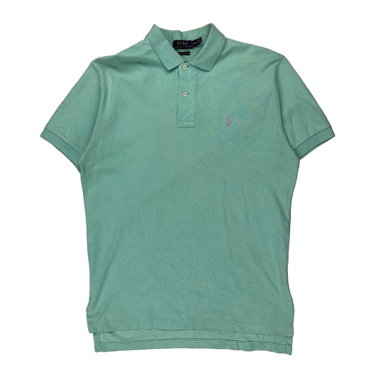 Polo By Ralph Lauren Polo Shirt - Medium Green Cotton