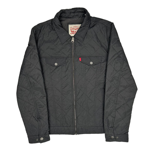 Levis Jacket - Large Black Nylon