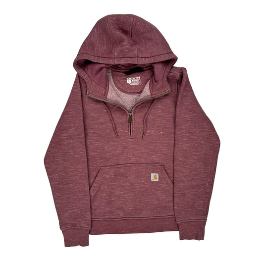 Carhartt Hoodie - XS Purple Cotton Blend