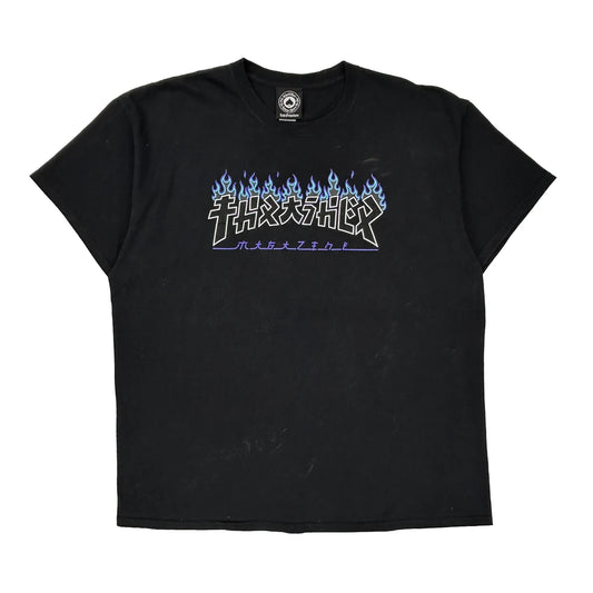 San Francisco Thrasher Graphic T-Shirt - XL Black Cotton