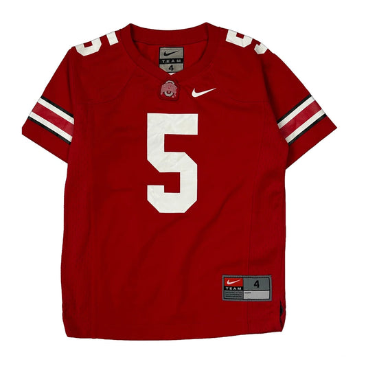 Vintage Age 4 Ohio State Nike Football Jersey - Small Red Polyester