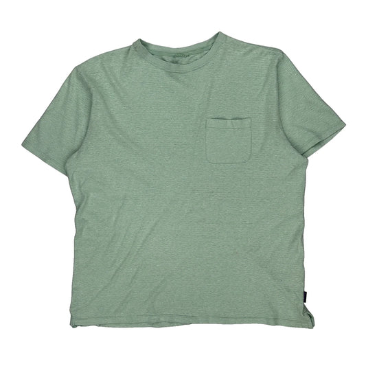 Patagonia T-Shirt - Large Green Cotton