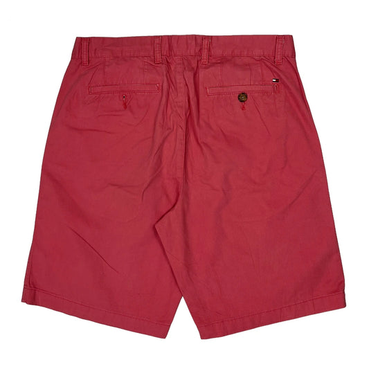 Vintage Tommy Hilfiger Chino Shorts - 34W 10L Red Cotton
