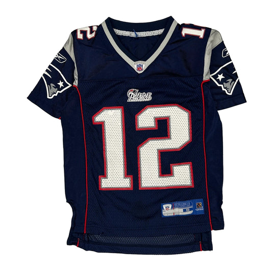 New England Patriots Reebok Football Jersey - Small Navy Polyester