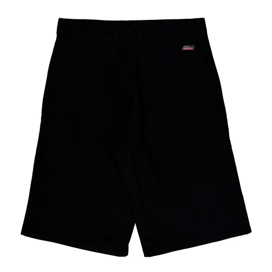 Dickies Baggy Shorts - 30W 11L Black Polyester Blend