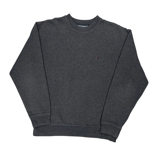 Tommy Hilfiger Sweatshirt - Medium Grey Cotton