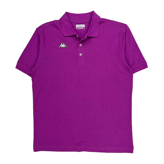 Kappa Polo Shirt - XL Purple Cotton